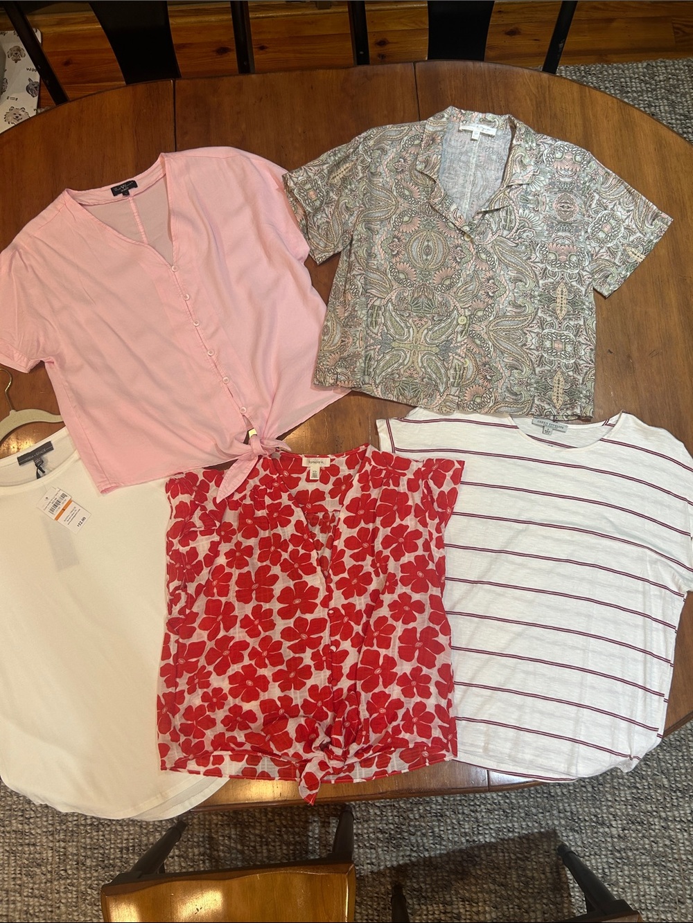 Green Envelope, Tamara H, Hanna+Gracie, Chelsea& Theodore and Velvet Heart tops